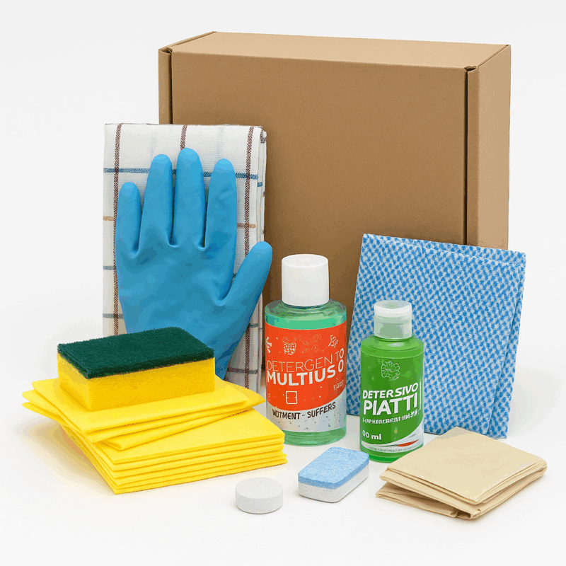 Kit Pulizia | Kit Benvenuto Affitti brevi